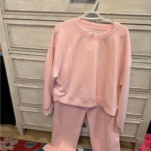Altar'd State Soft Pink Sweatsuit